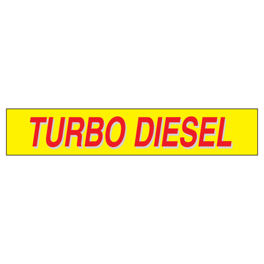 Turbo Diesel Yellow & Red - Auto Visuals